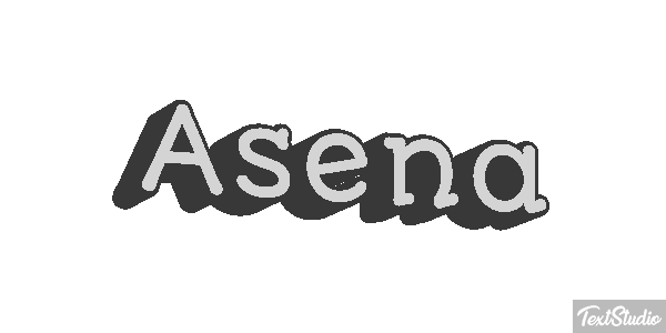 Asena Efecto de texto
