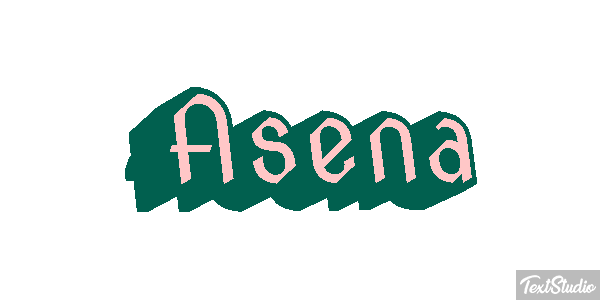 Asena Efecto de texto