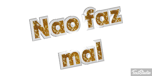 Não faz mal Текстовый эффект