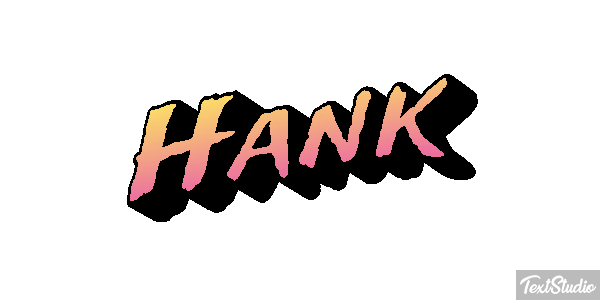 Hank Efekt tekstowy