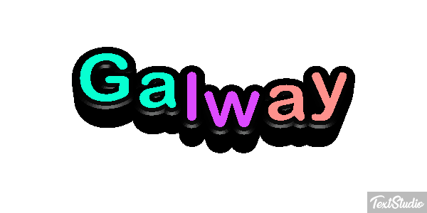 Galway テキスト効果