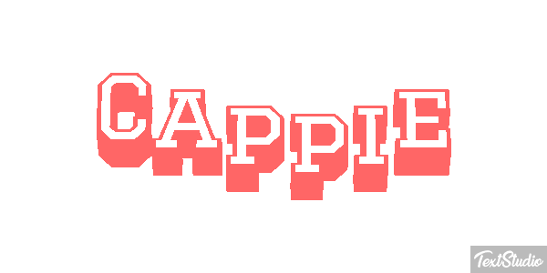 Cappie Text effect