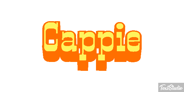 Cappie Text effect