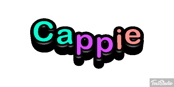 Cappie Text effect