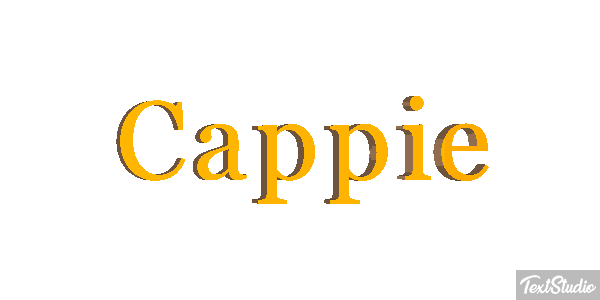 Cappie Text effect