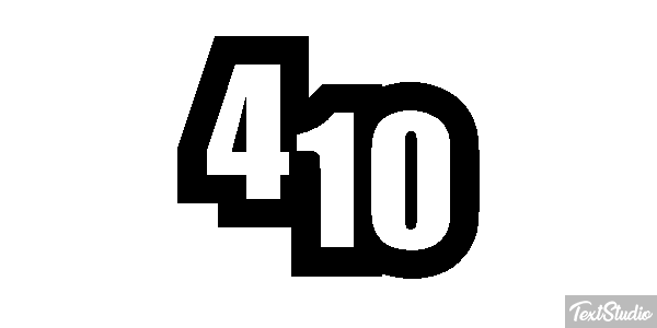 410 Effet de texte