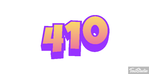 410 Effet de texte