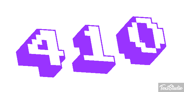 410 Effet de texte