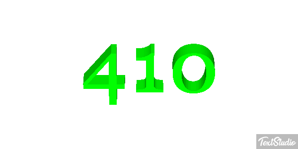 410 Effet de texte