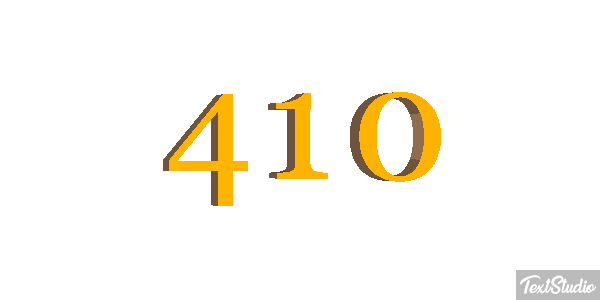 410 Effet de texte