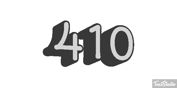 410 Effet de texte