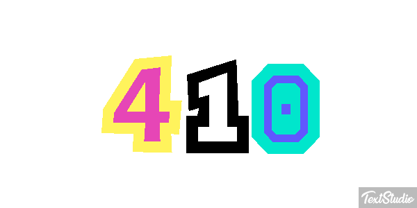410 Effet de texte