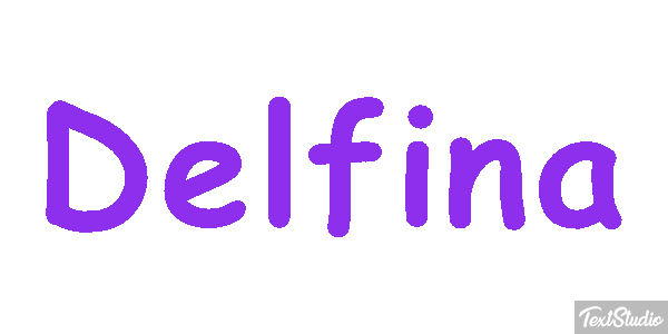 Delfina Efekt tekstowy