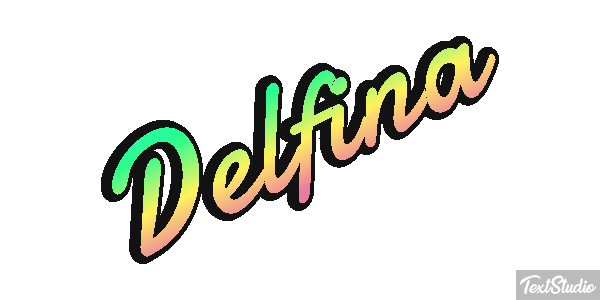 Delfina Efekt tekstowy