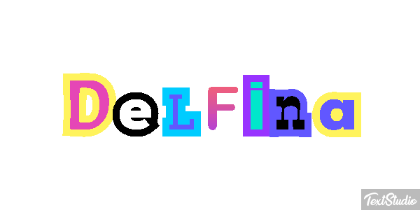 Delfina Efekt tekstowy