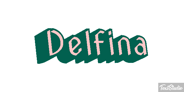 Delfina Efekt tekstowy