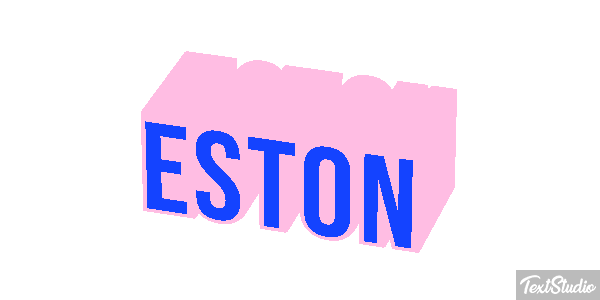 Eston Текстовый эффект