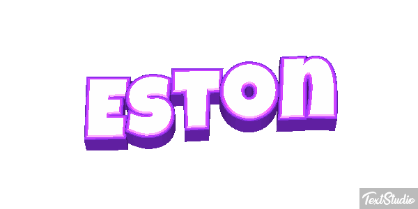 Eston Текстовый эффект