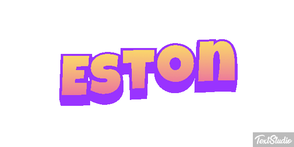 Eston Текстовый эффект