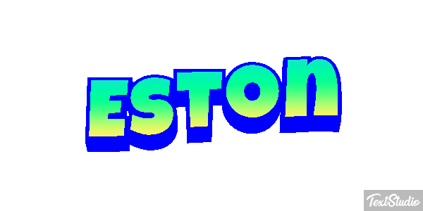 Eston Текстовый эффект