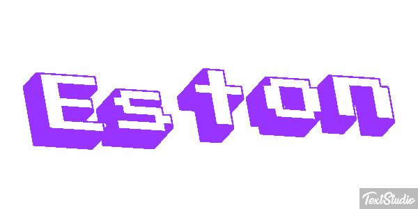 Eston Текстовый эффект