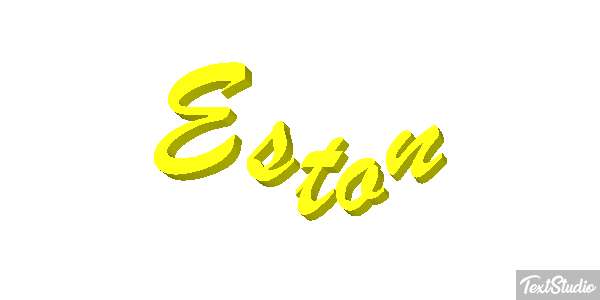 Eston Текстовый эффект