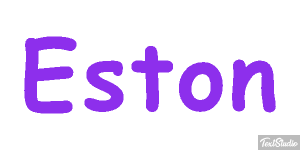 Eston Текстовый эффект