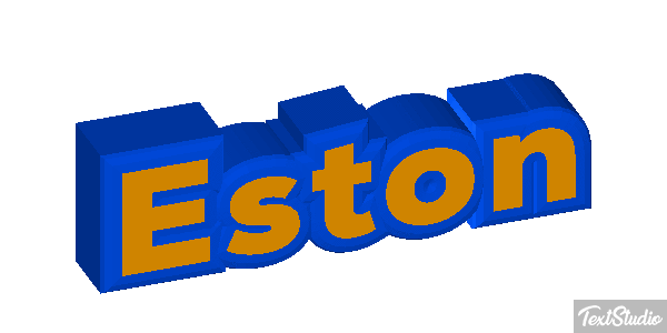 Eston Текстовый эффект