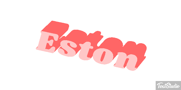 Eston Текстовый эффект