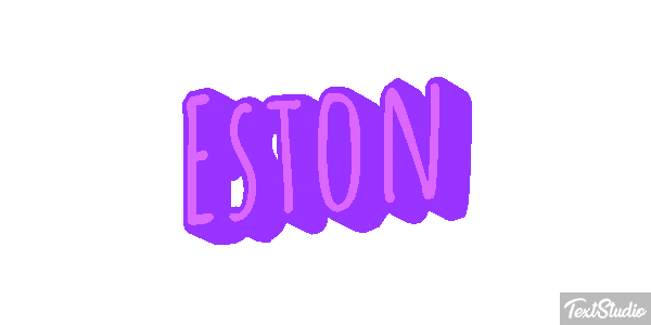 Eston Текстовый эффект