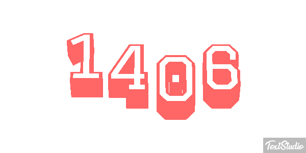 1406 Efekt tekstowy