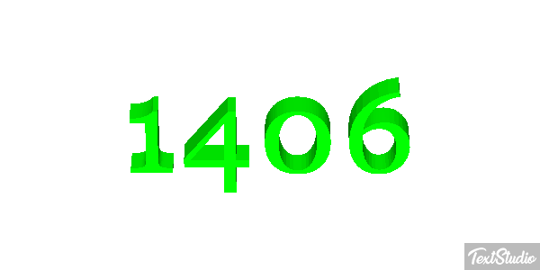 1406 Efekt tekstowy