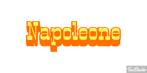 Napoleone Efekt tekstowy
