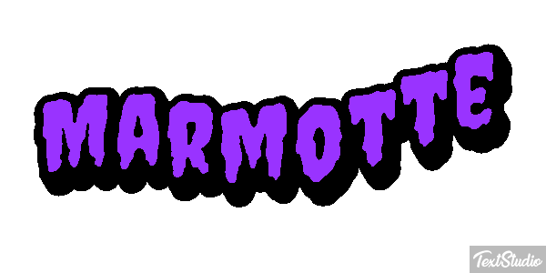 Marmotte Text effect