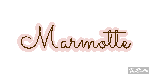 Marmotte Text effect