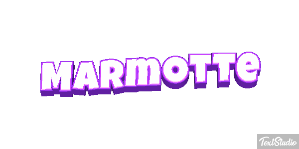 Marmotte Text effect