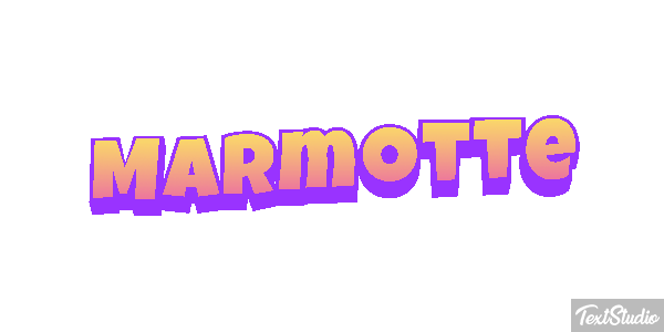 Marmotte Text effect