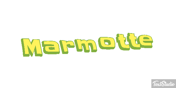 Marmotte Text effect