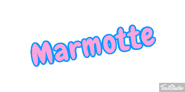 Marmotte Text effect