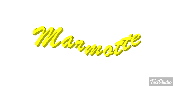Marmotte Text effect