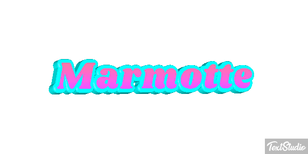 Marmotte Text effect