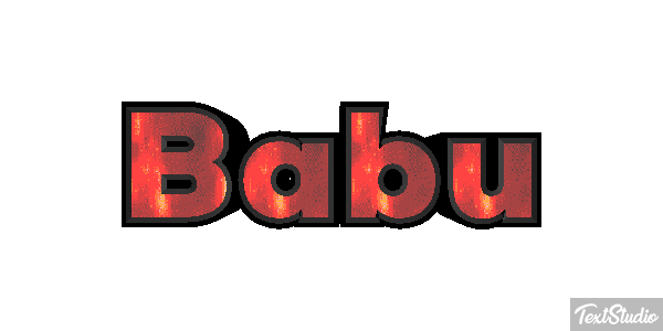 Babu Text effect