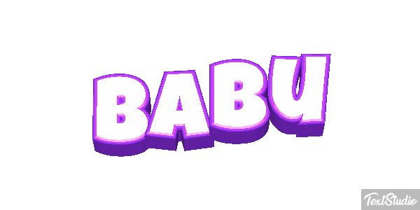 Babu Text effect