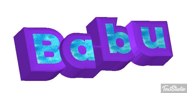 Babu Text effect