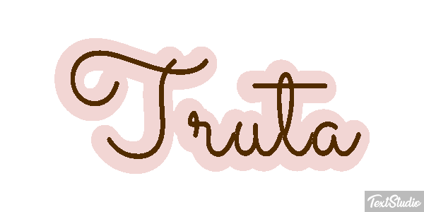 Truta Текстовый эффект