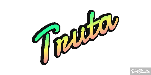 Truta Текстовый эффект