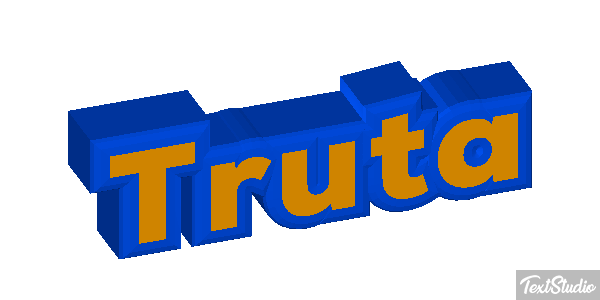 Truta Текстовый эффект