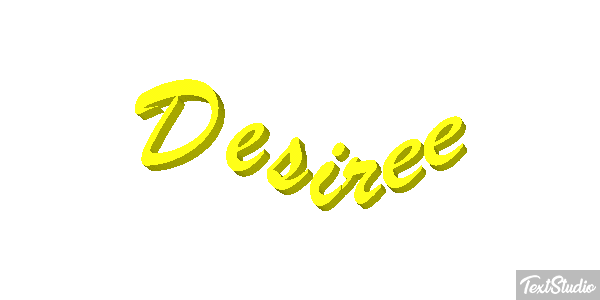 Desiree Effetto testo