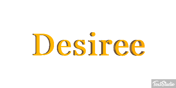 Desiree Effetto testo