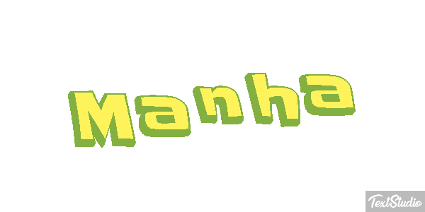 Manhã Efeito do texto